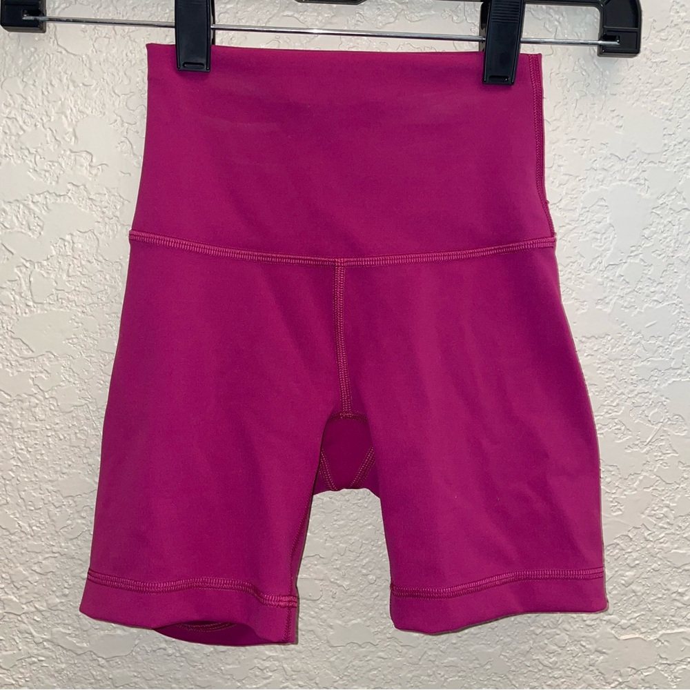 Lululemon biker shorts Wunder Train High-Rise Short 6"